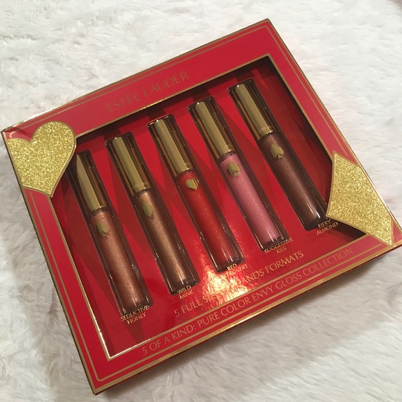 NEW ESTEE LAUDER 5 of a kind lip gloss set pure en - Picture 9 of 11